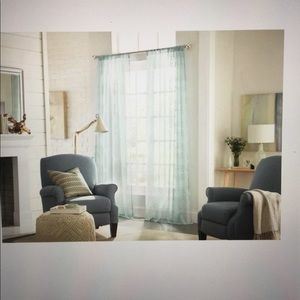 allen + roth Rod Pocket Sheer Panel